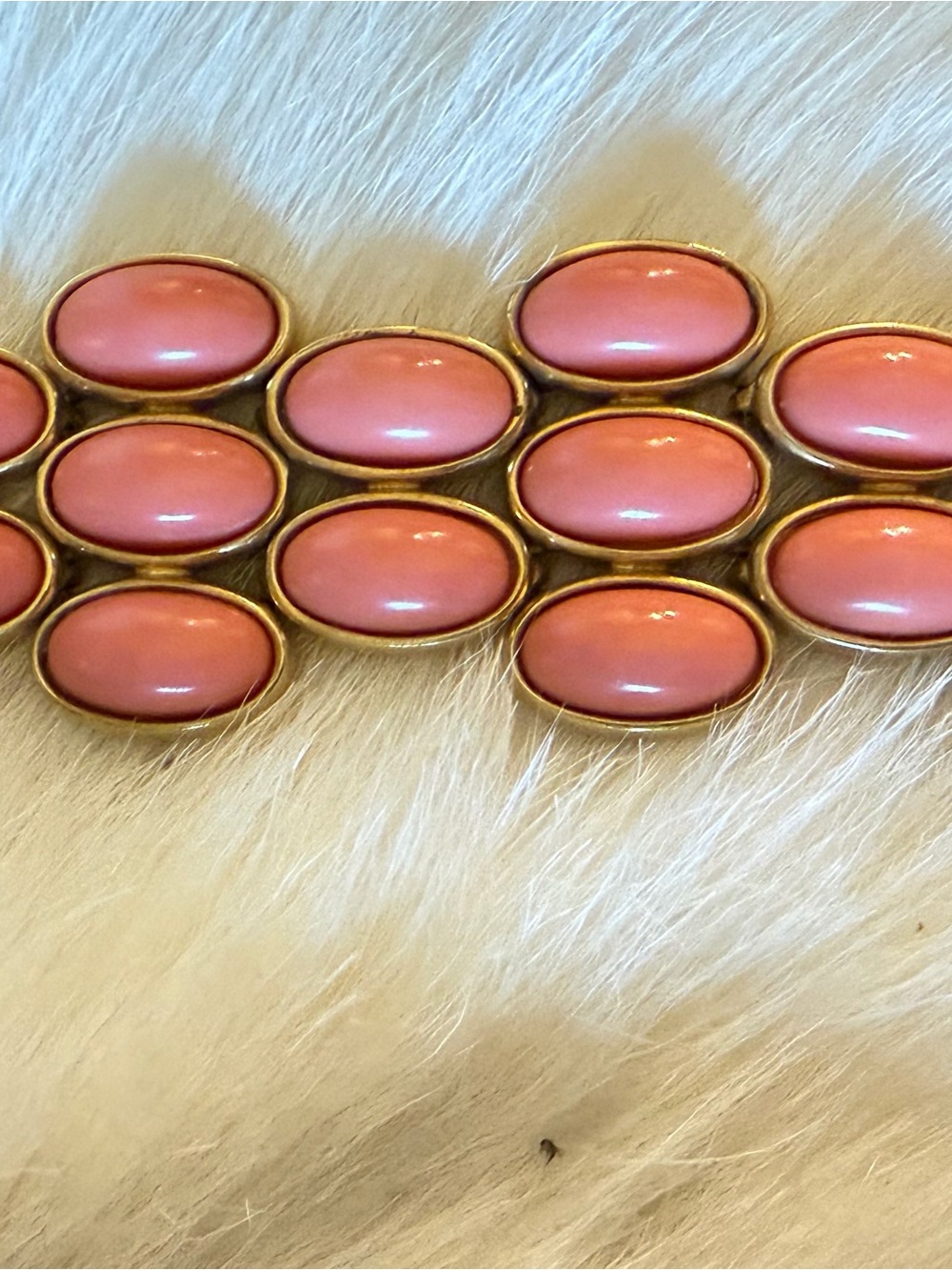 Vintage Oval Cabochon Kenneth J Lane Bracelet signed